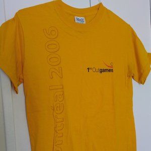 Yellow Outgames t-shirt